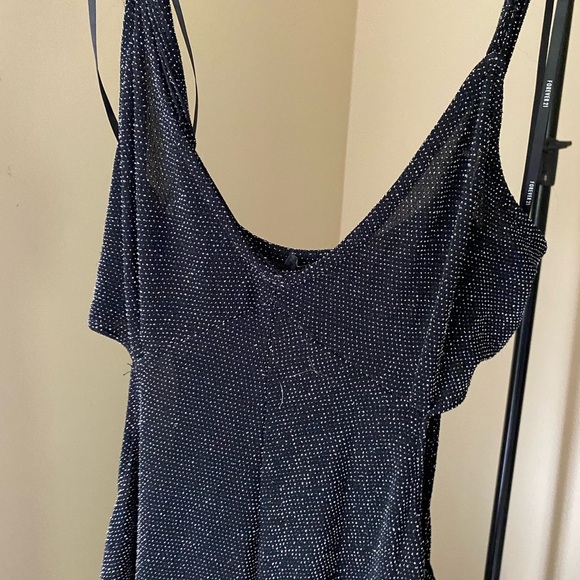 Sparkly Cut-out Jumpsuit size Small - Picture 2 of 2